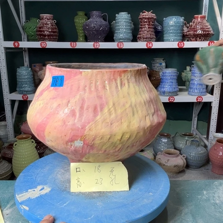 景德镇陶瓷花盆花器781