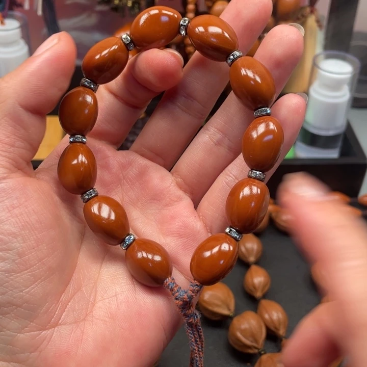 手串/手链橄榄核老料油核手串