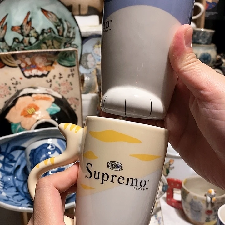 搪瓷马克杯猫爪……
