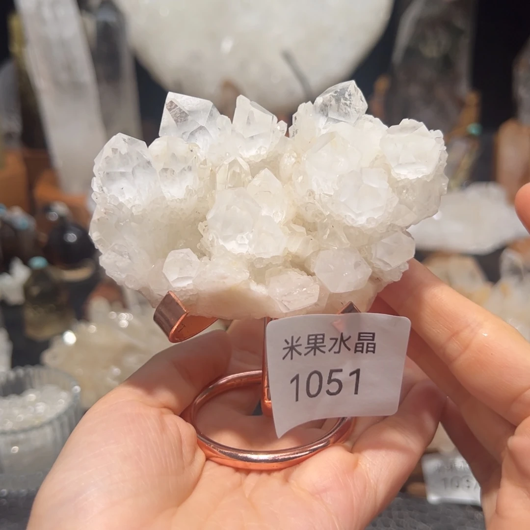 水晶未镶嵌珠宝半成品