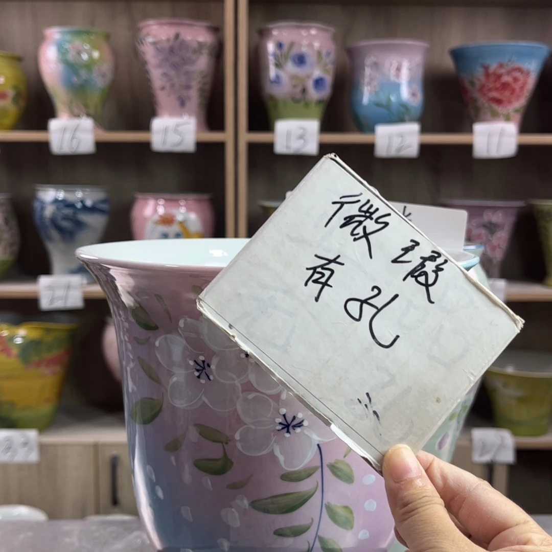 景德镇陶瓷花盆花盆