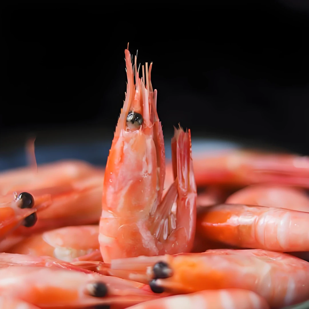 头籽北极甜虾礼盒装3斤90-120+顺丰包邮