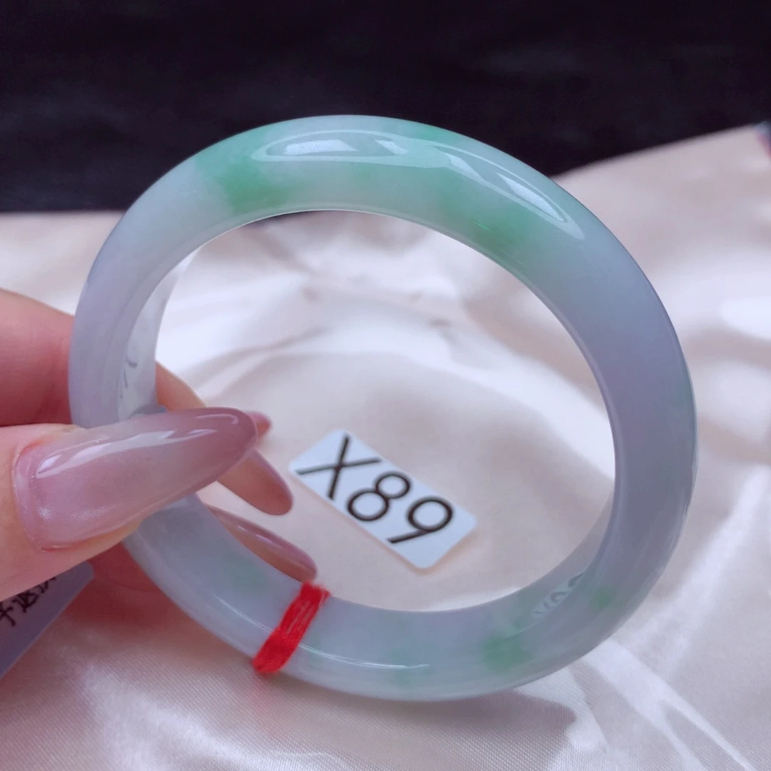 翡翠未镶嵌手镯手镯56