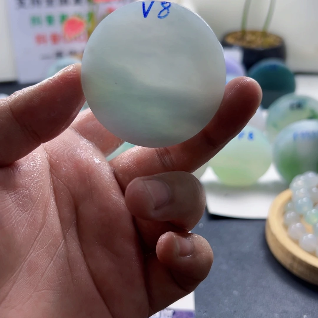 雾***惘定制翡翠未镶嵌08090809