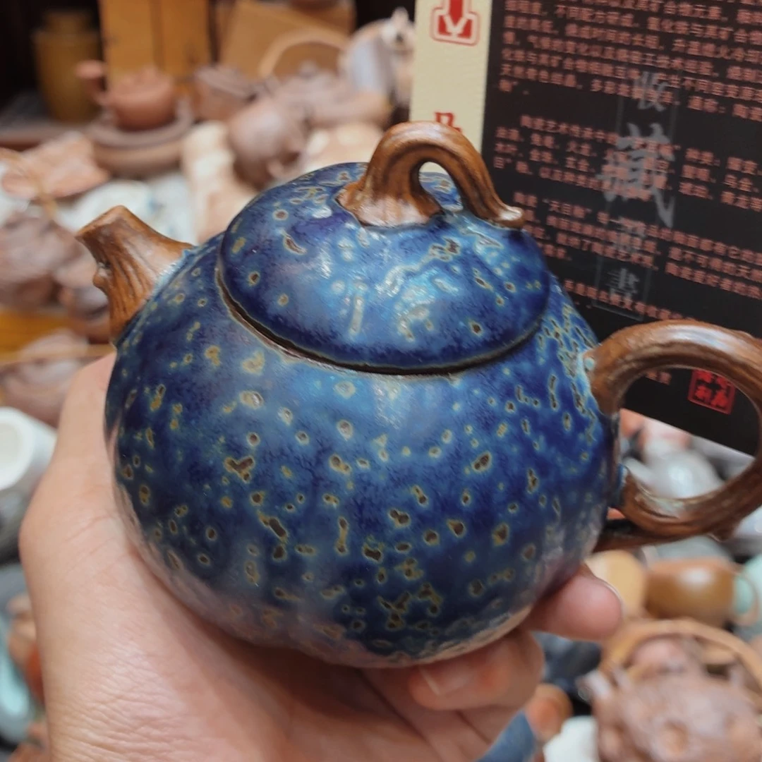 柴烧老岩泥高温茶器皿