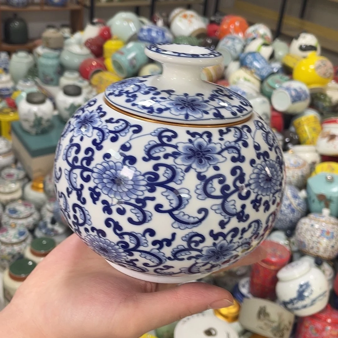 陶瓷罐茶叶罐密封罐