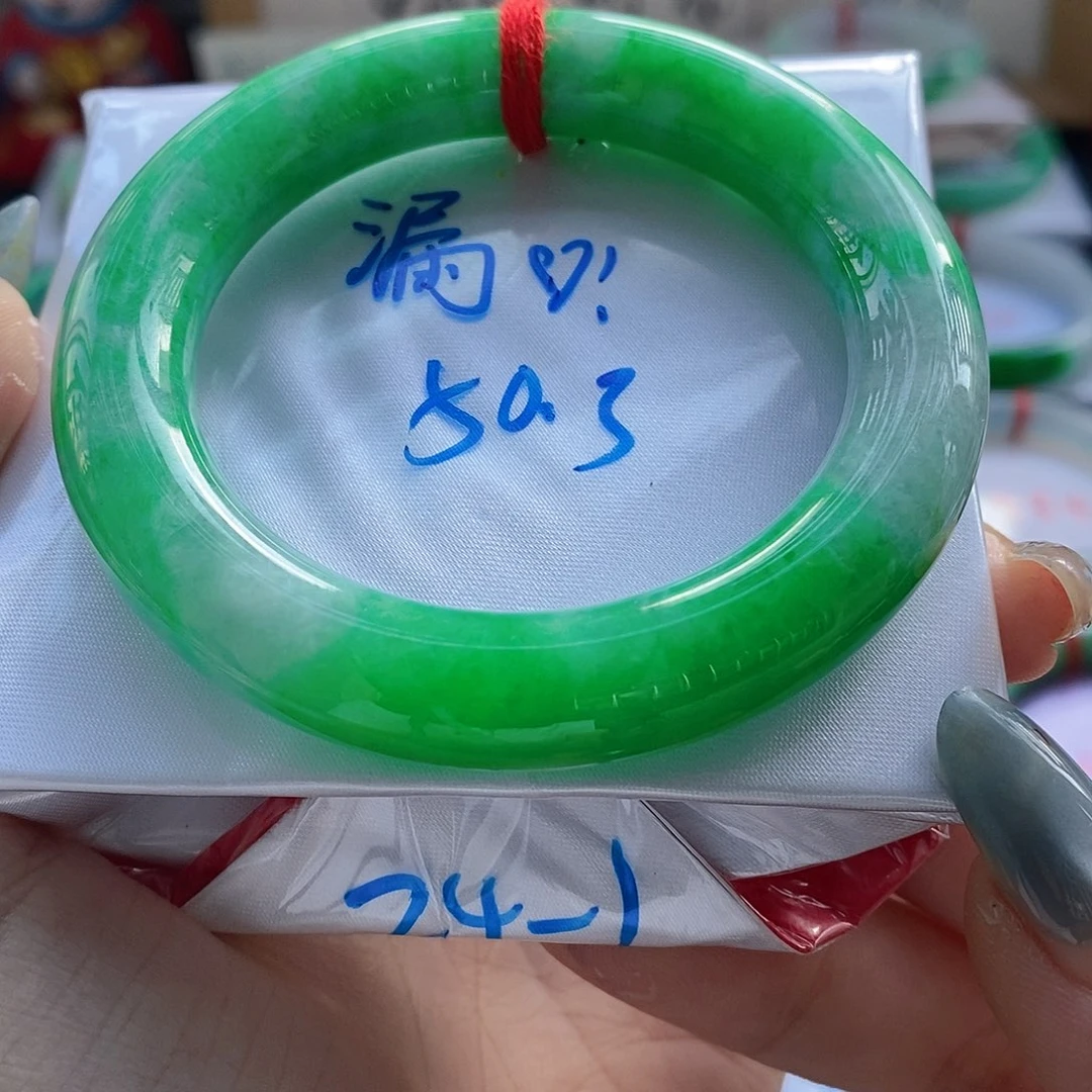 未镶嵌手镯翡翠5号
