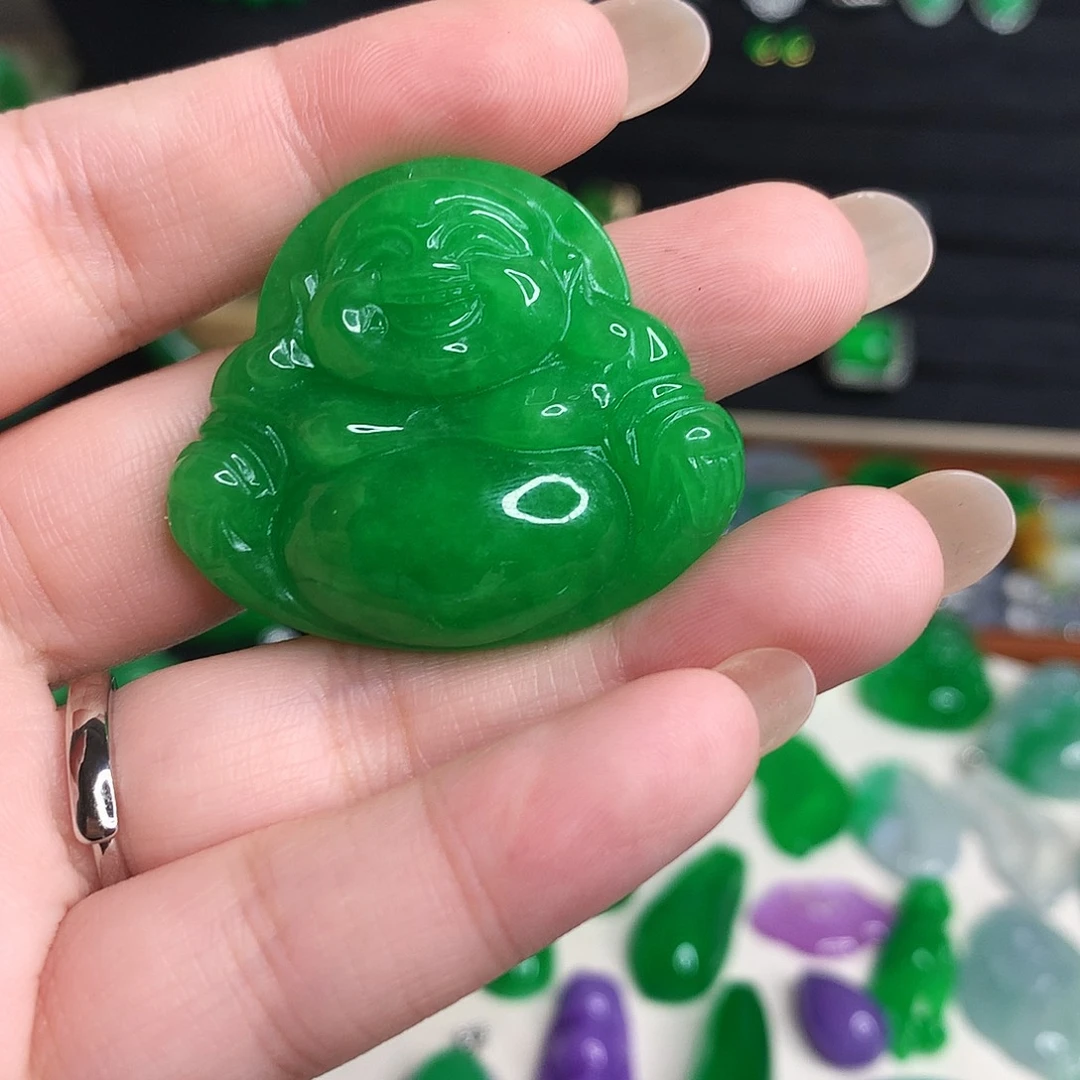 银***子银S925镶嵌翡翠手饰