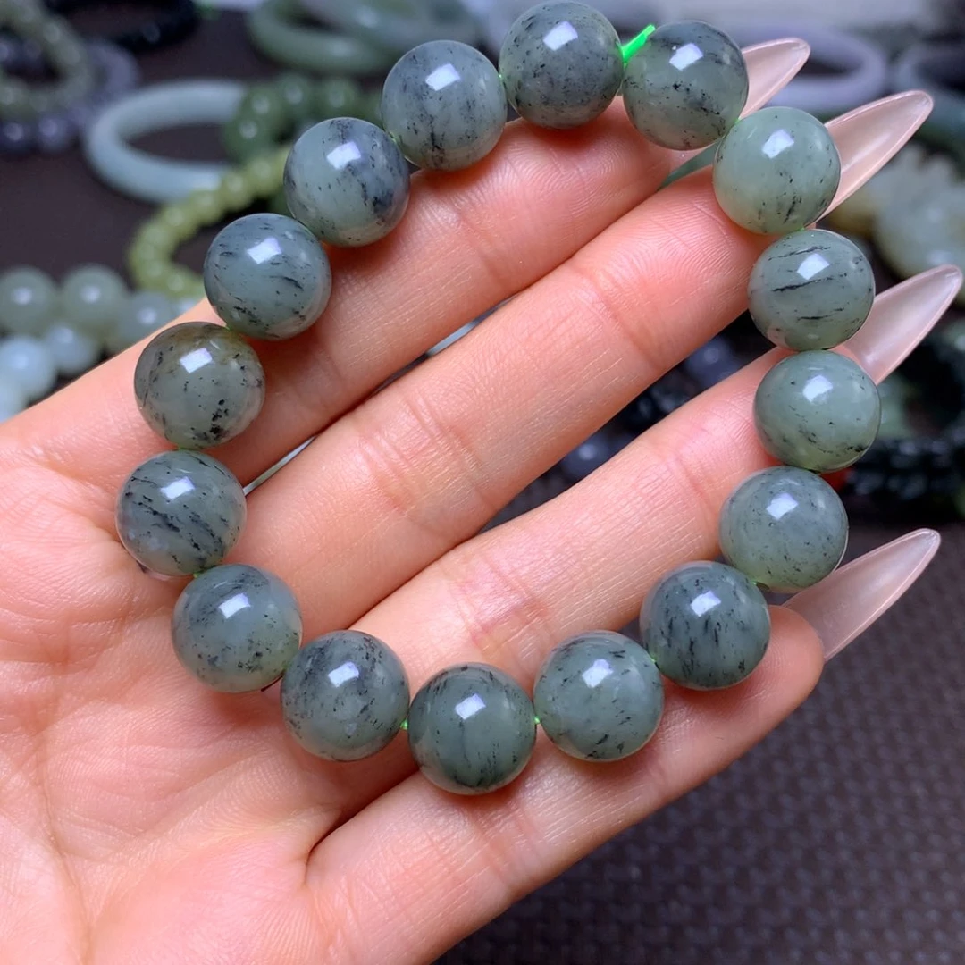 未镶嵌手串和田玉卡12