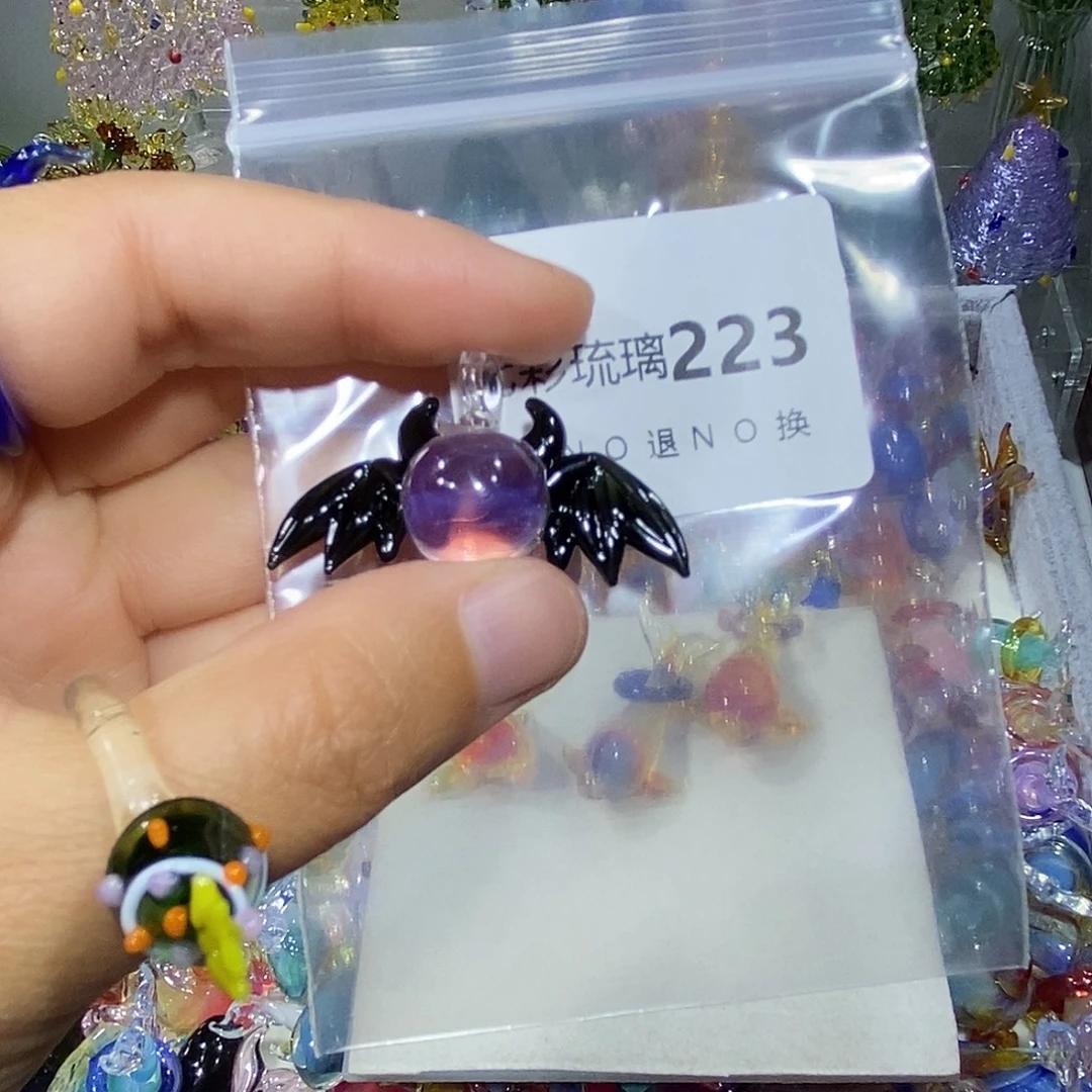 我***气玻璃颈饰223恶魔一个