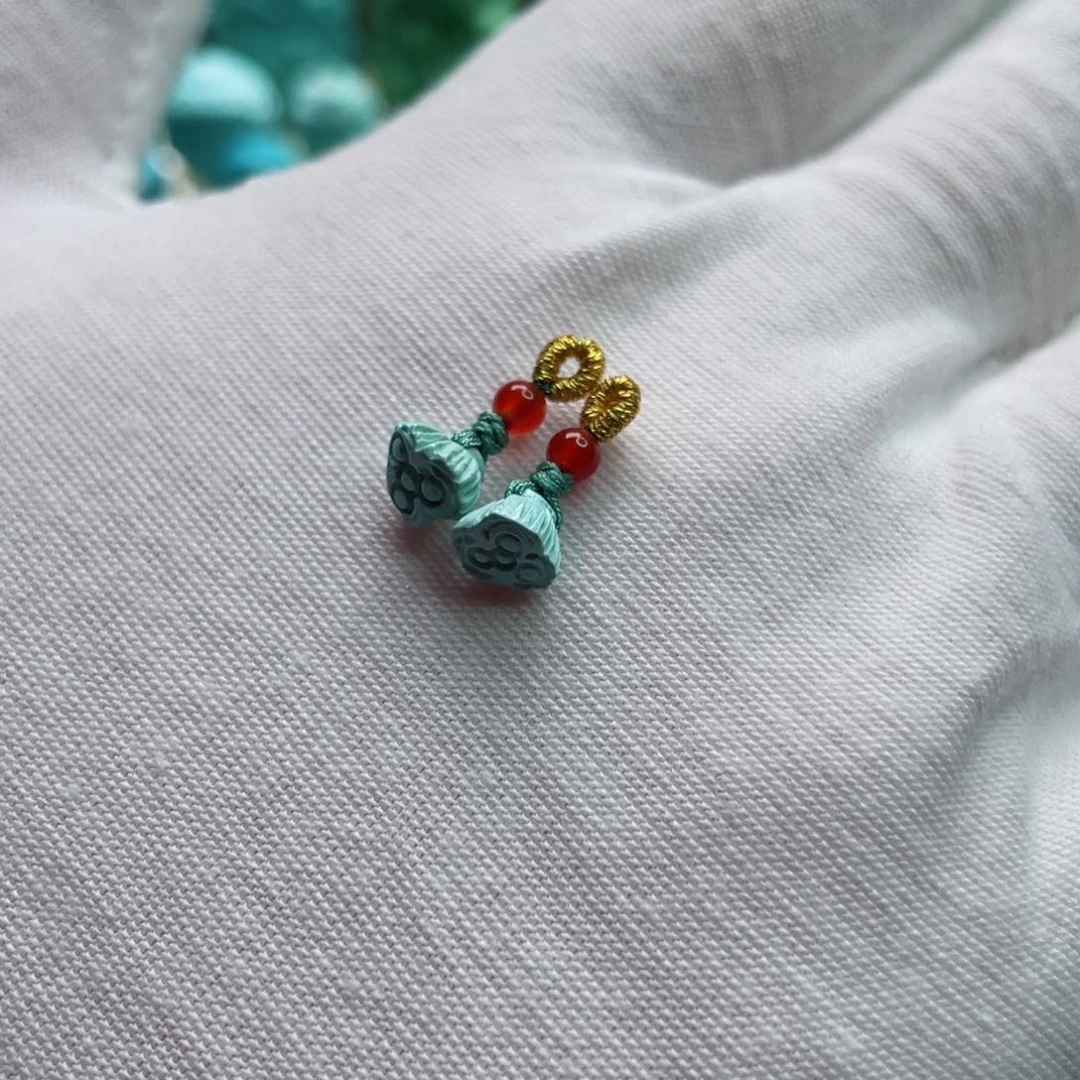 南红玛瑙颈饰未镶嵌