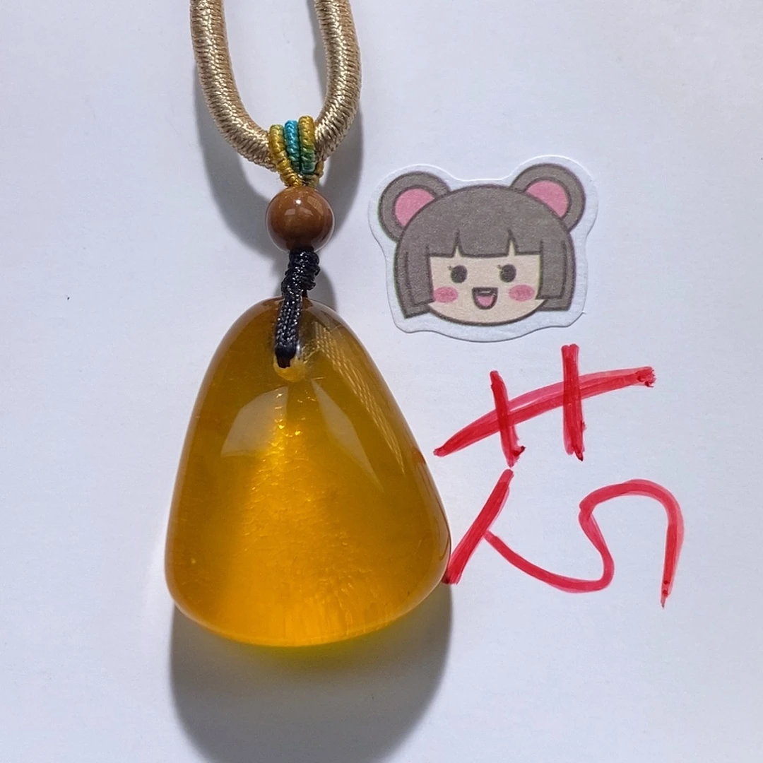 定制琥珀未镶嵌蜜蜡吊坠