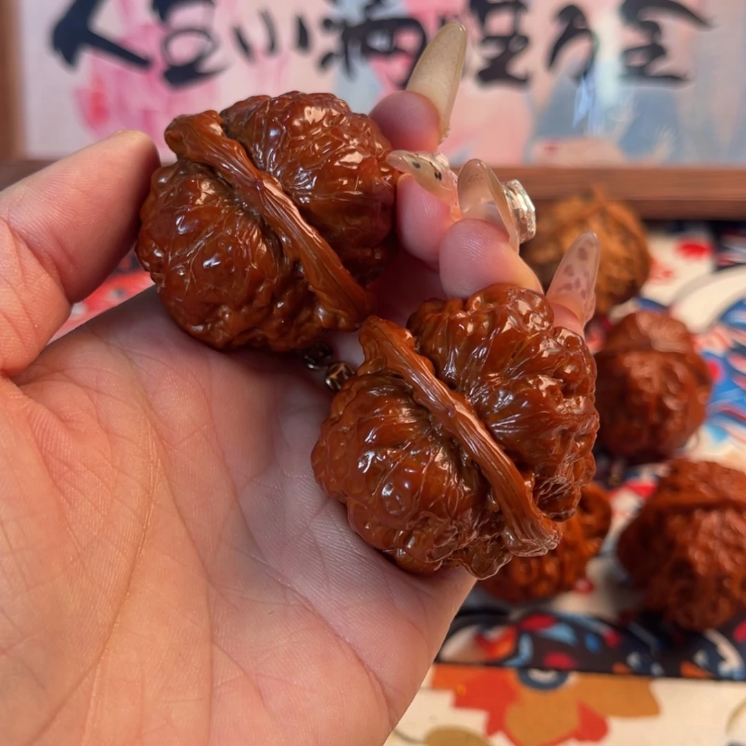 吊坠文玩核桃蛤蟆头41