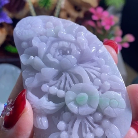 【闪购商品】颈饰未镶嵌翡翠喜上