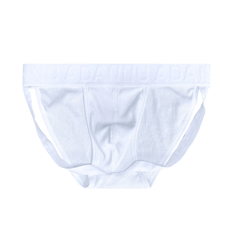 男士三角裤螺纹棉柔软薄款运动健身男士内裤AD770