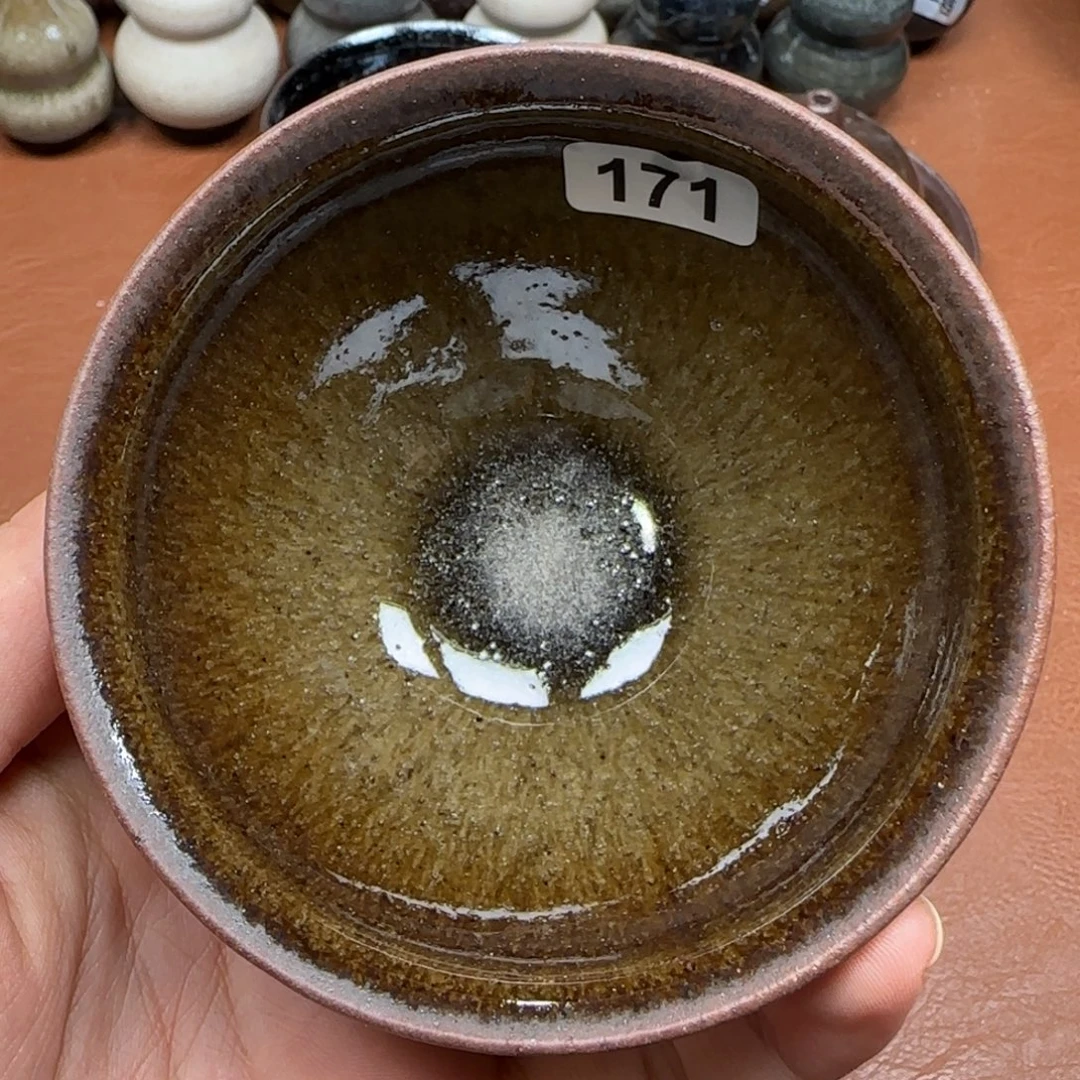 茶盏龙窑柴烧原矿原釉（微瑕）171