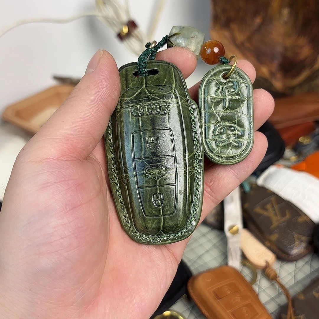 落****3汽车钥匙套抓拍链接