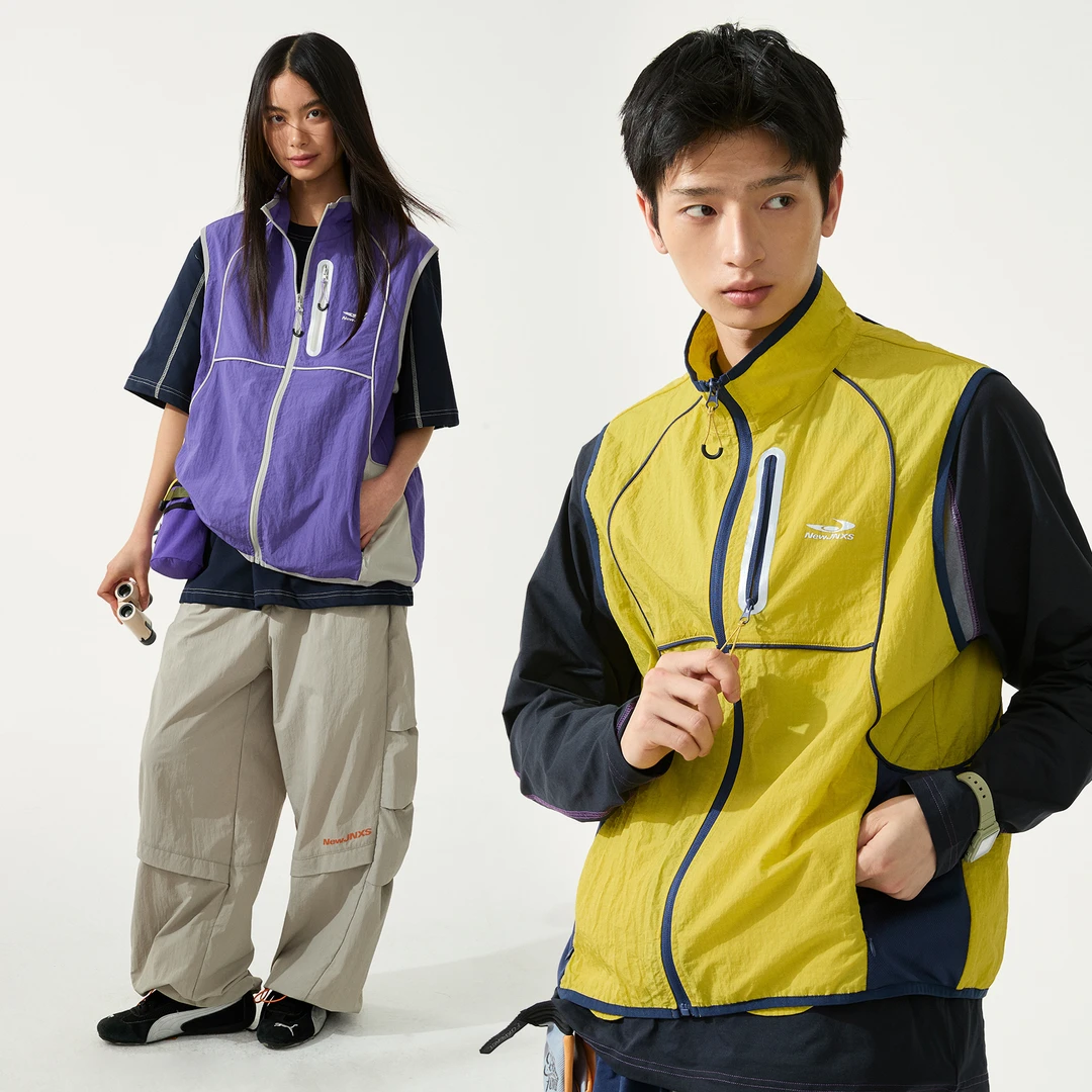 江南先生NewJNXS野生无限户外反光防泼水马甲透气宽松背心JN52Y03