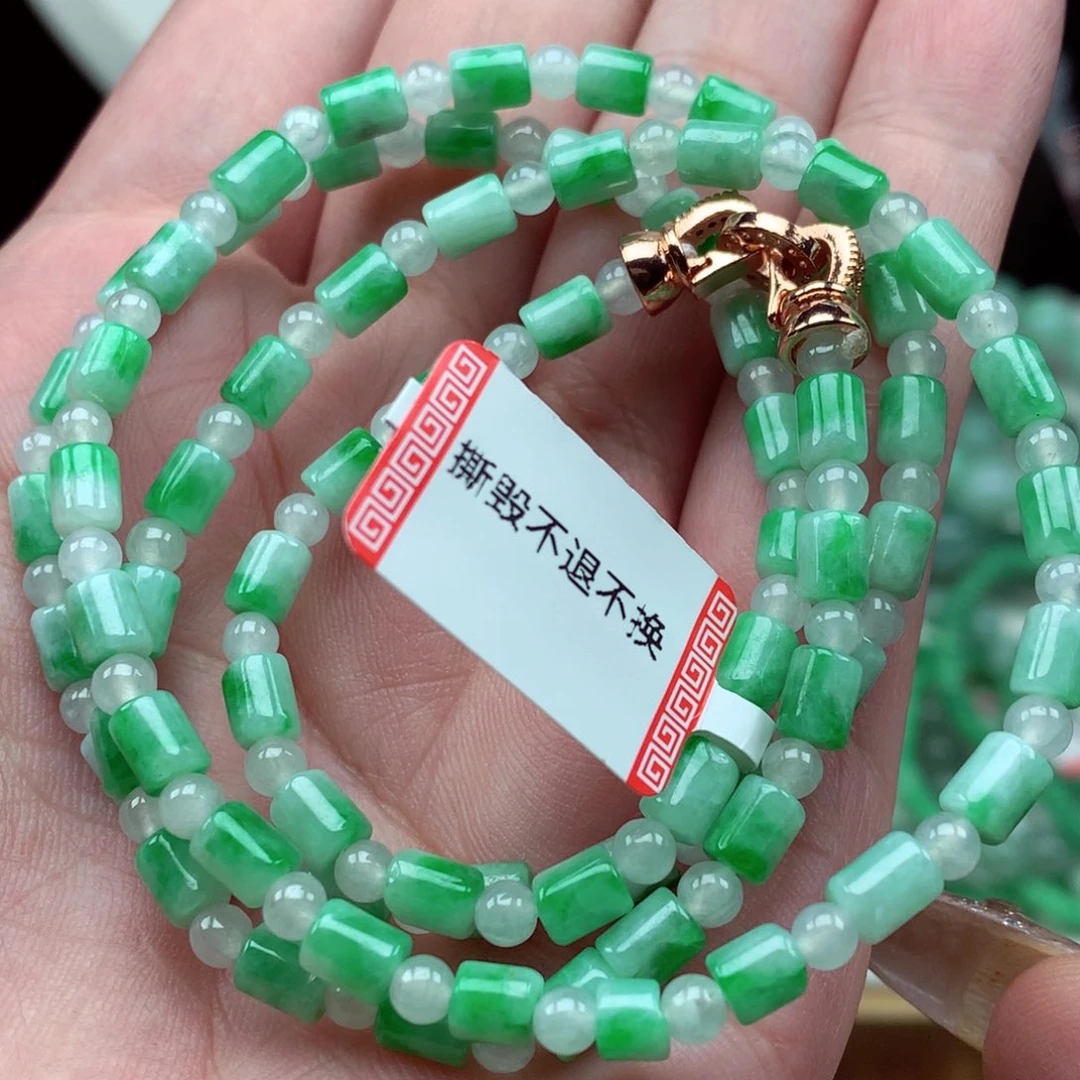 翡翠未镶嵌手链翡翠