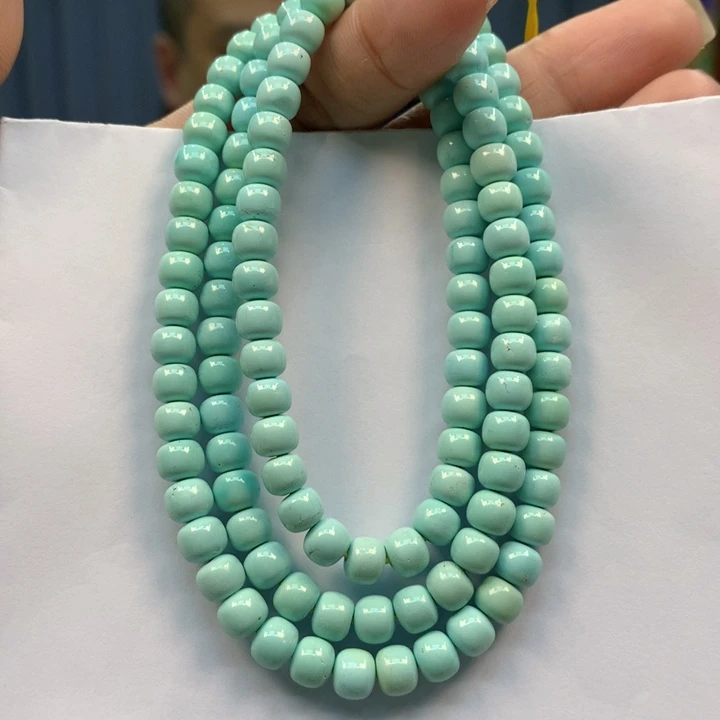 未镶嵌绿松石长链