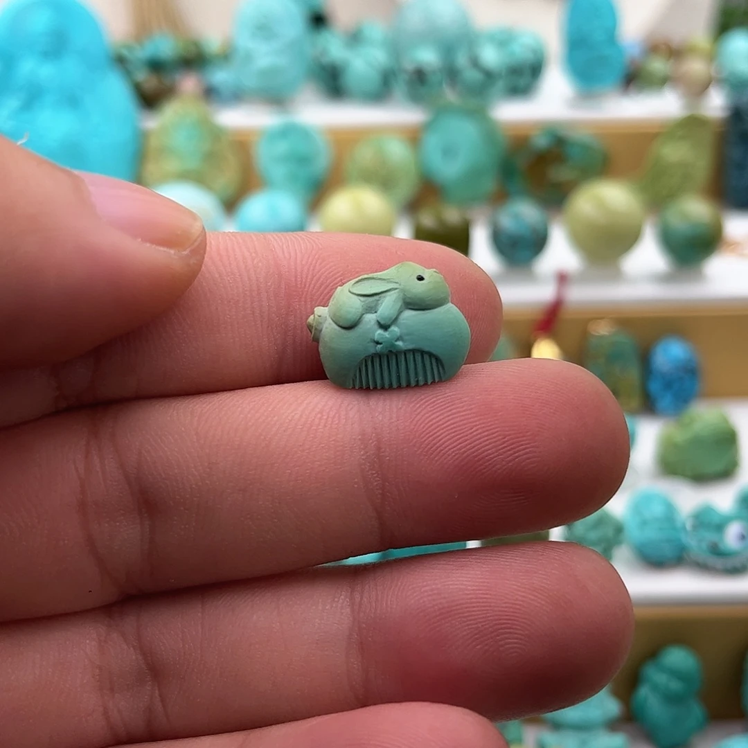 绿松石未镶嵌配饰