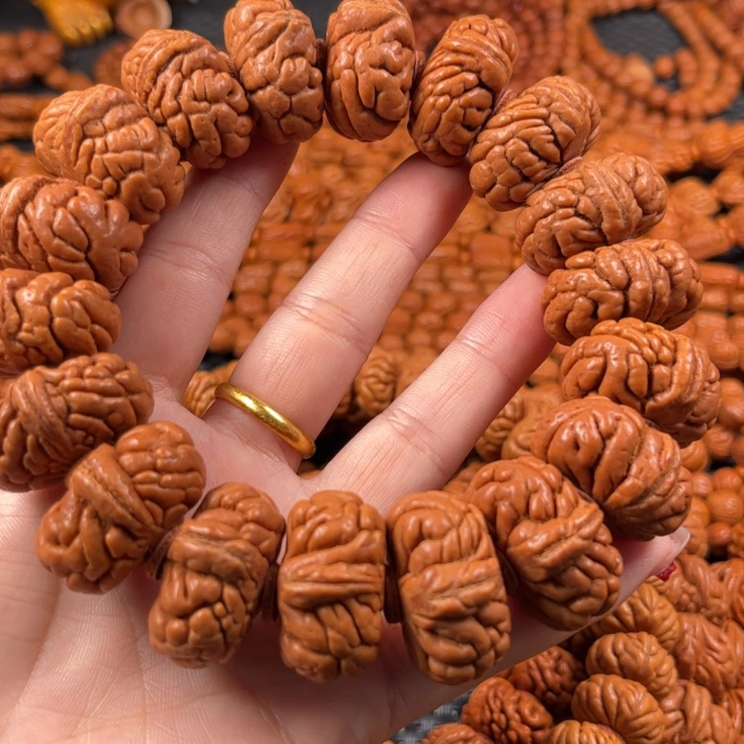 老***人手串桃核Y16链接手串