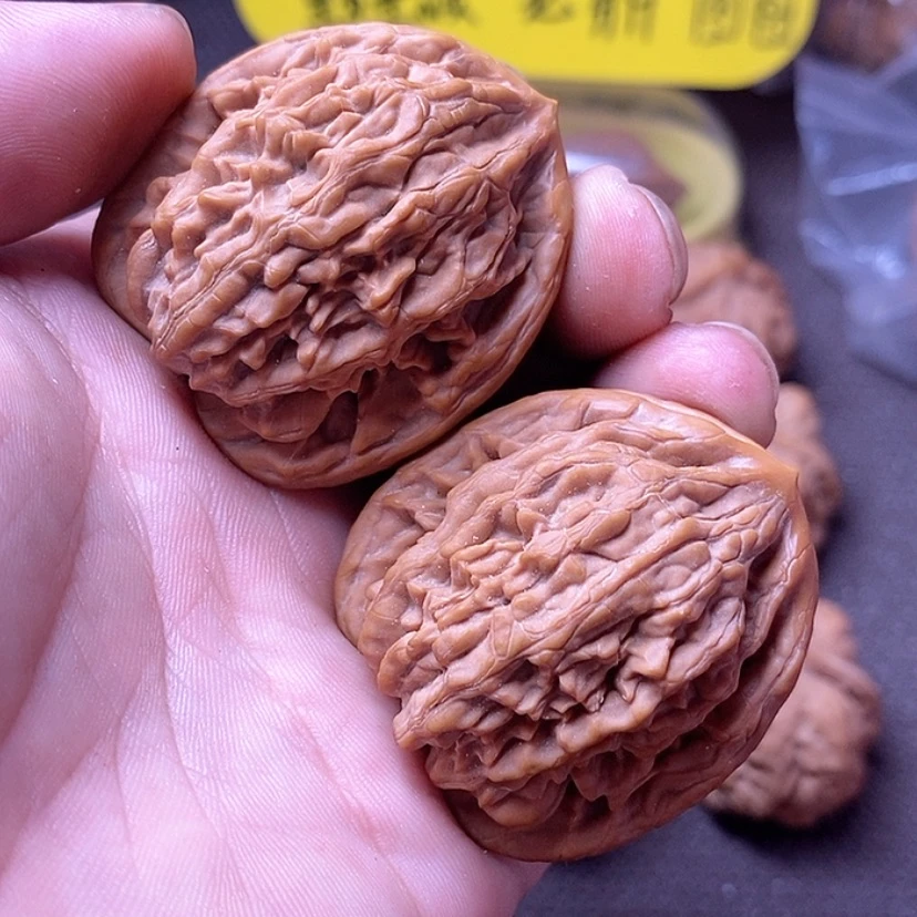 【闪购商品】吊坠文玩核桃43蓟县虎头王