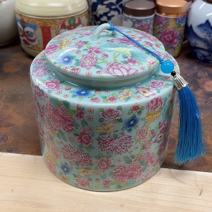 陶瓷罐茶叶罐密封好储物罐