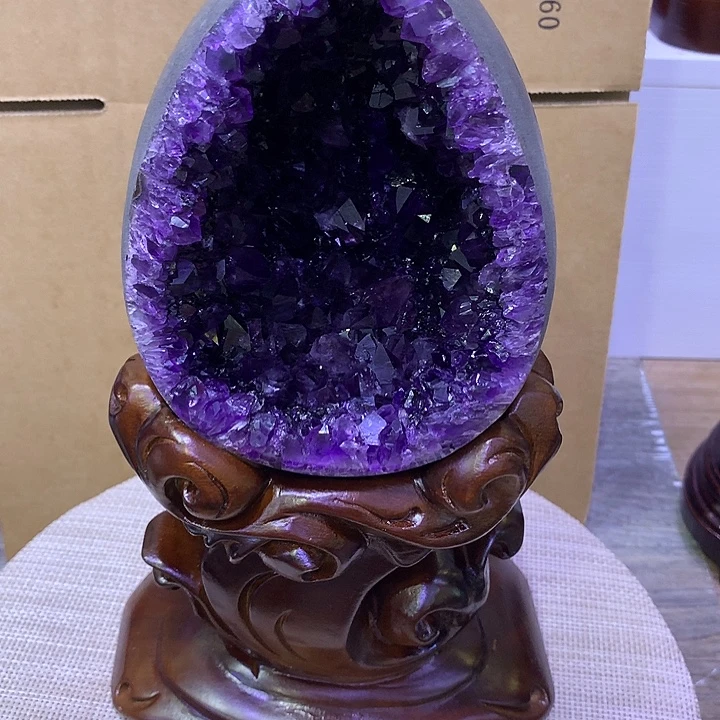 未镶嵌大型摆件（非配饰）紫晶