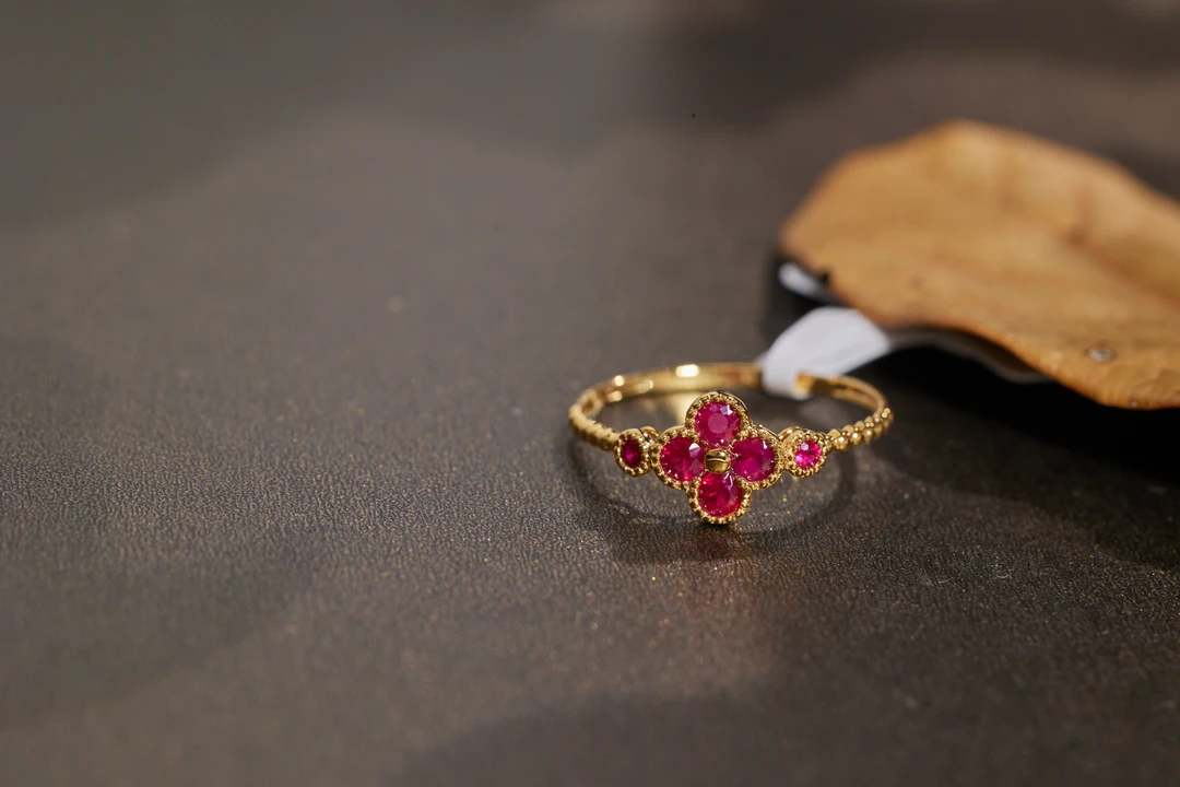 非遗好物分享【歪歪】红宝石戒指*18K金镶嵌*S2067