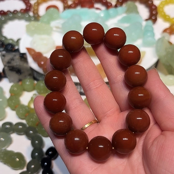 蛇纹石玉未镶嵌手串