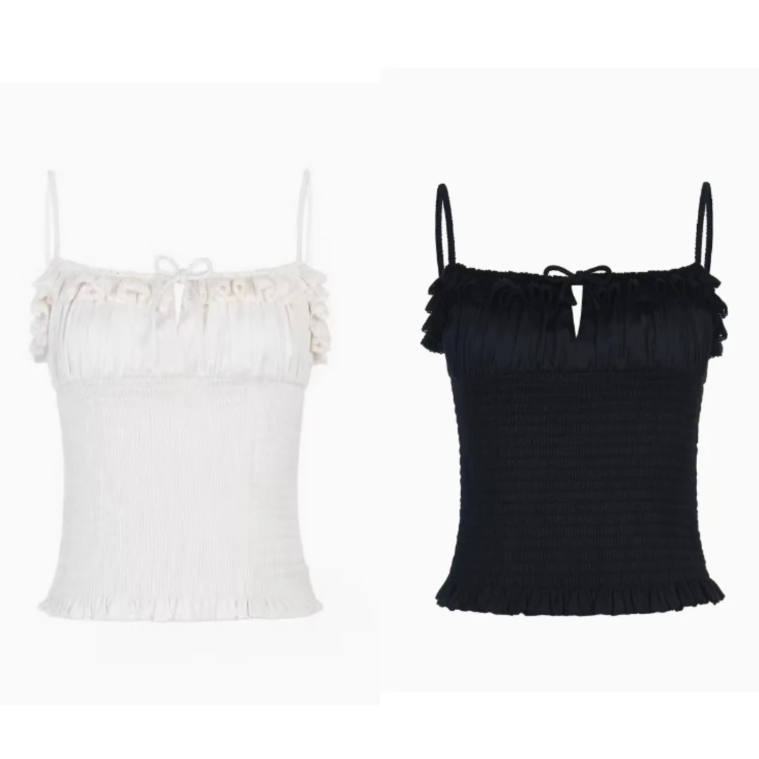 YOYO高定no退no换内搭单穿绝绝子小背心时尚修身打缆显瘦小吊带