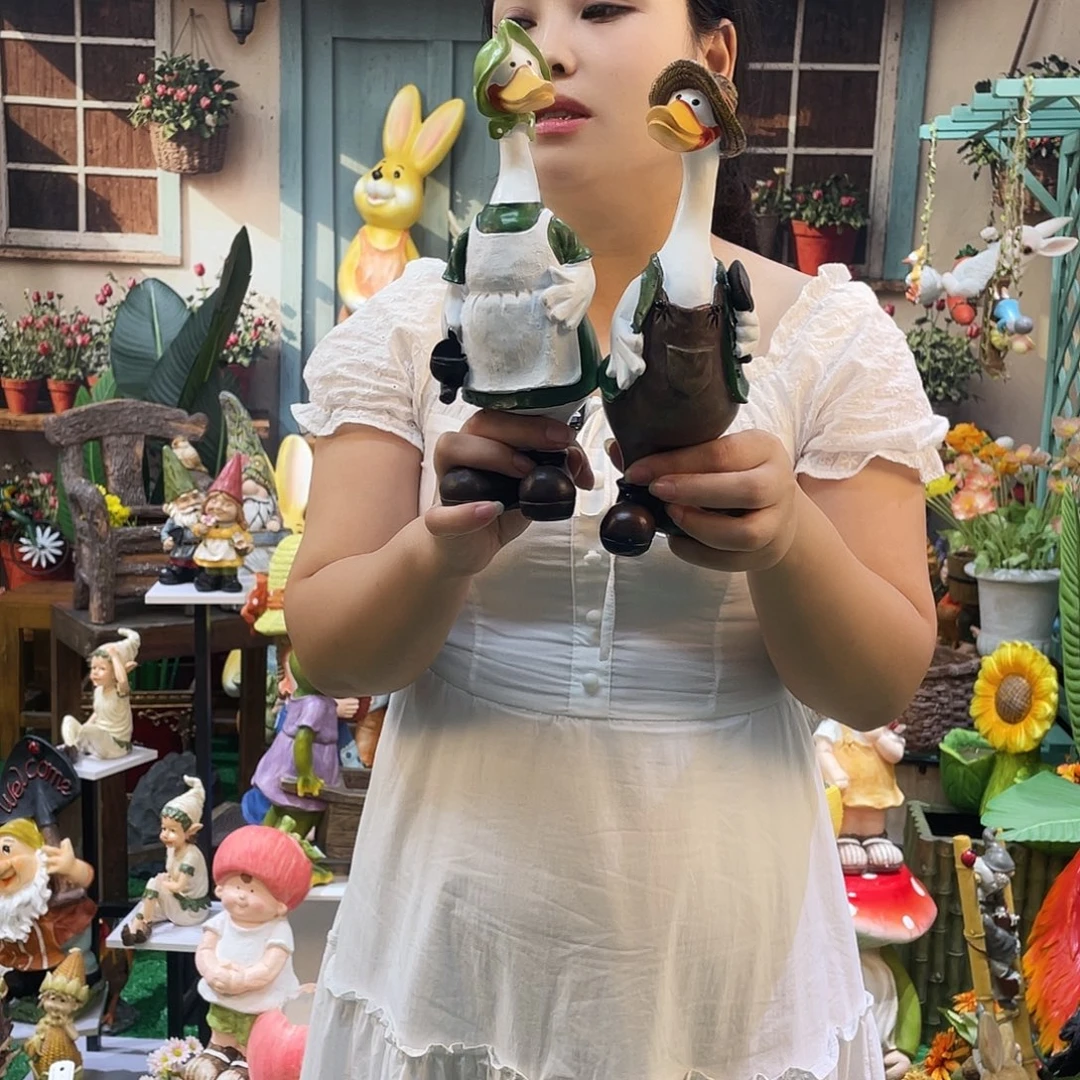 摆件花园摆件红红火火