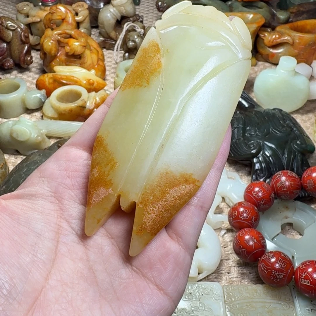 白玉菩提吊坠挂件