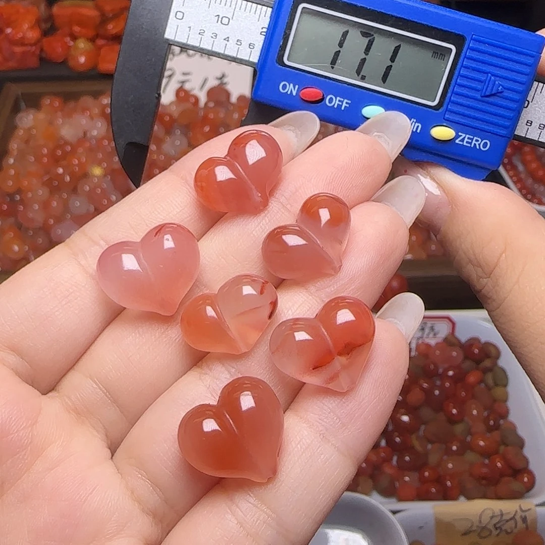 南红玛瑙未镶嵌颈饰