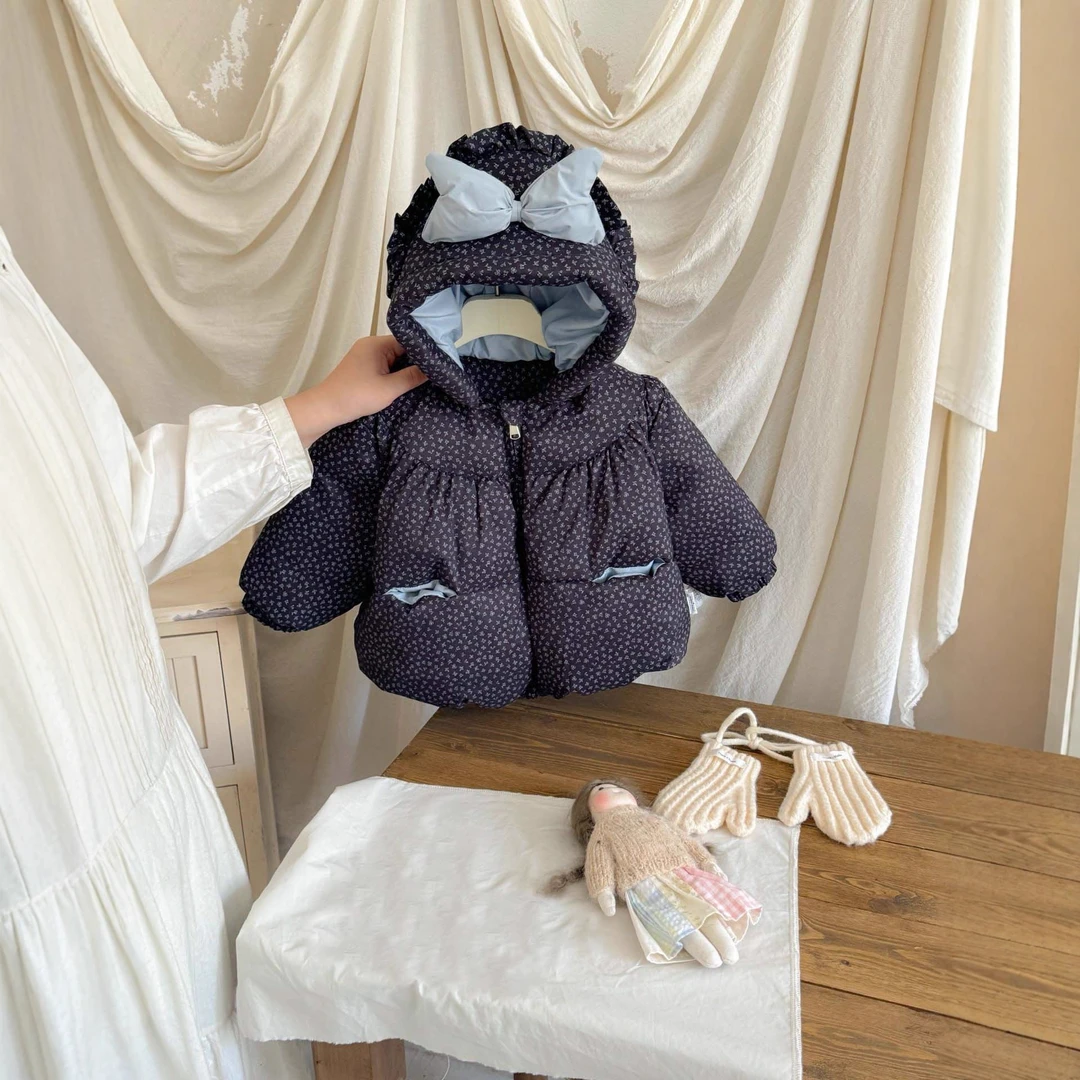 巴拉巴拉男孩女孩儿童羽绒服2025冬季女童婴幼儿女宝宝90白鸭适用