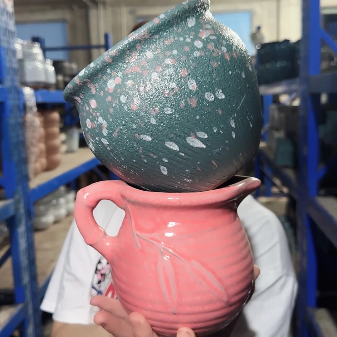 紫砂花盆高14口14