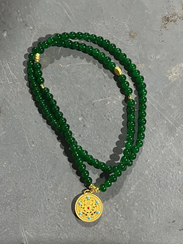 【闪购商品】和田玉罗盘项链.2条