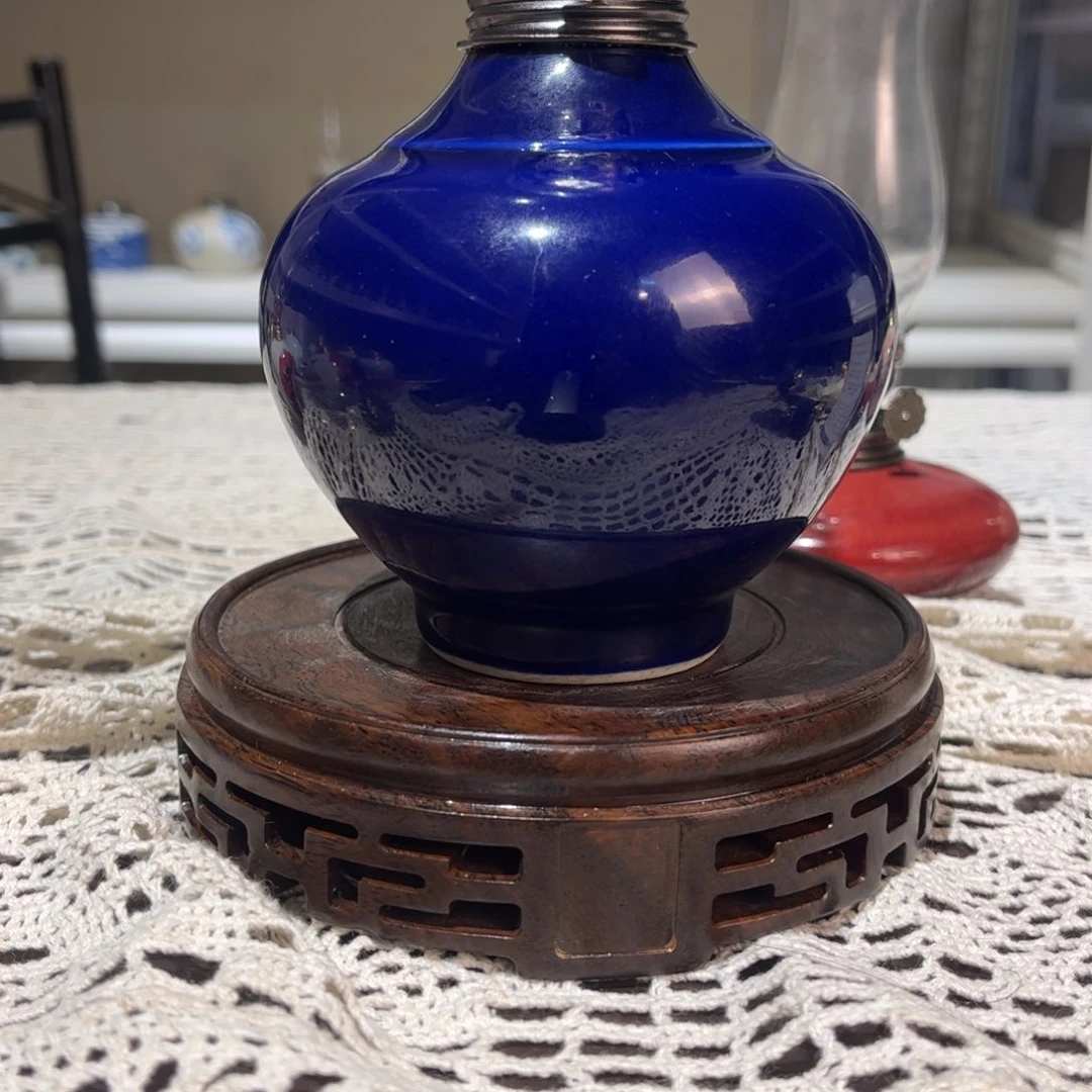 摆件景德镇陶瓷香薰灯