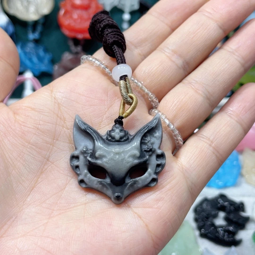 【闪购商品】未镶嵌岫玉颈饰50项链