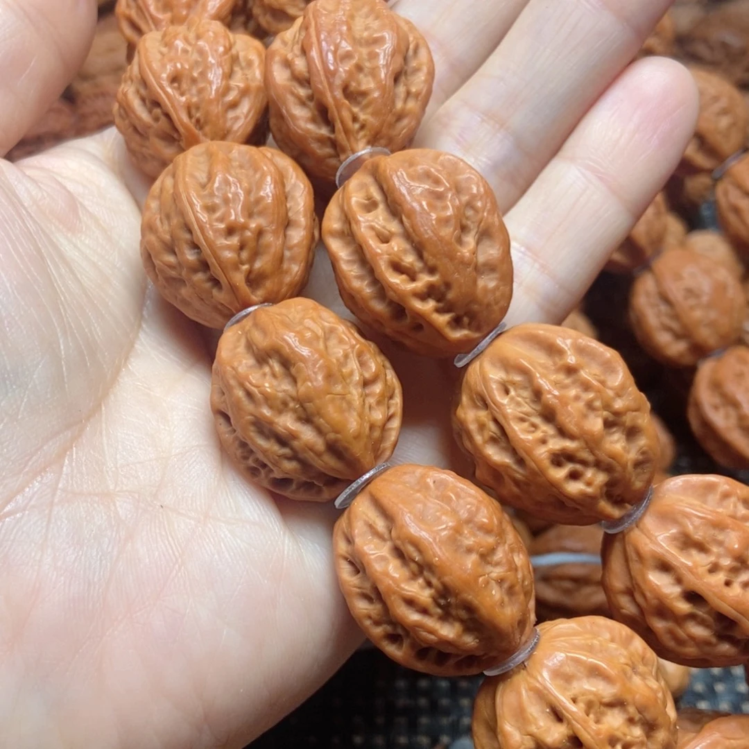 爸***.手串文玩核桃八棱手持2条