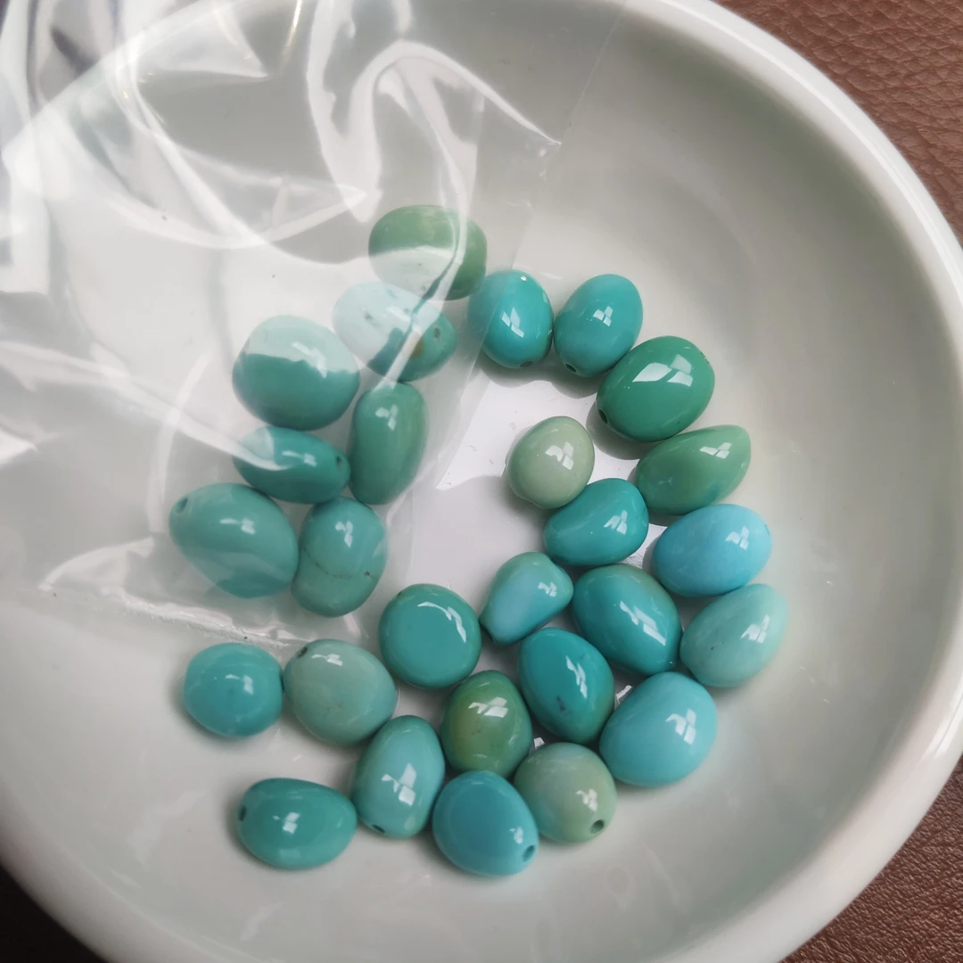 湖北十堰原矿绿松石