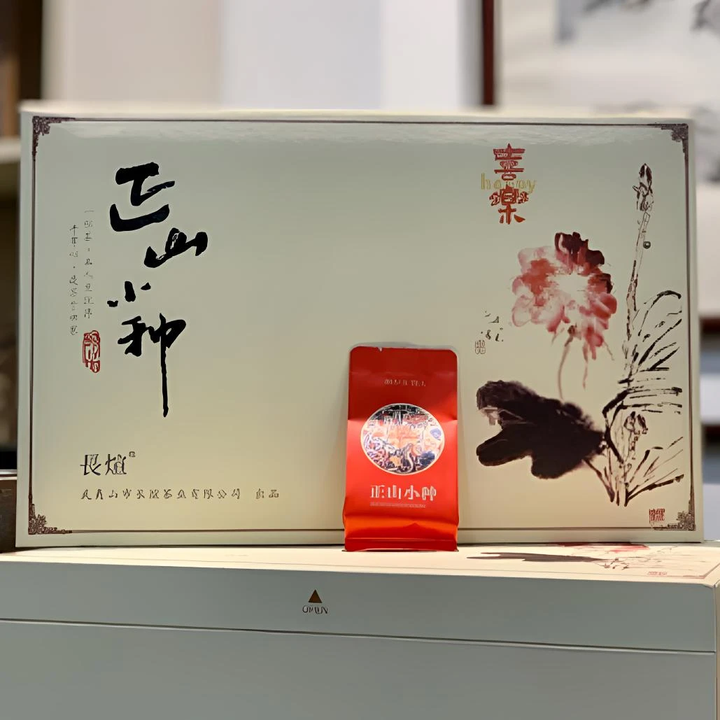 正山小种喜乐系列传统工艺武夷红茶稠滑不腻的桂圆汤150克/礼盒装