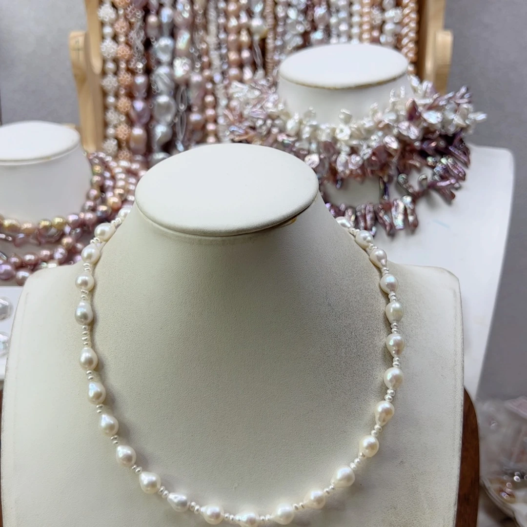 淡水珍珠手链合金