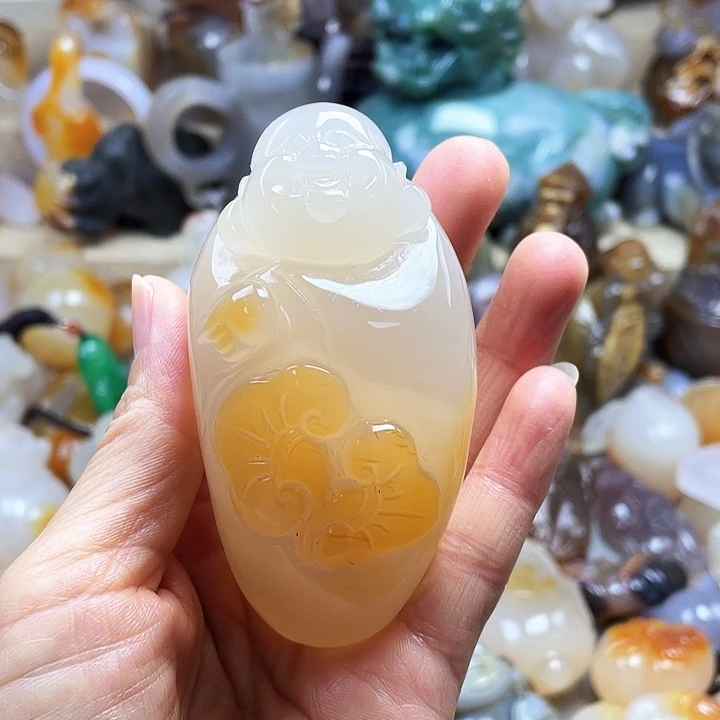 玛瑙/玉髓饰品未镶嵌桥*