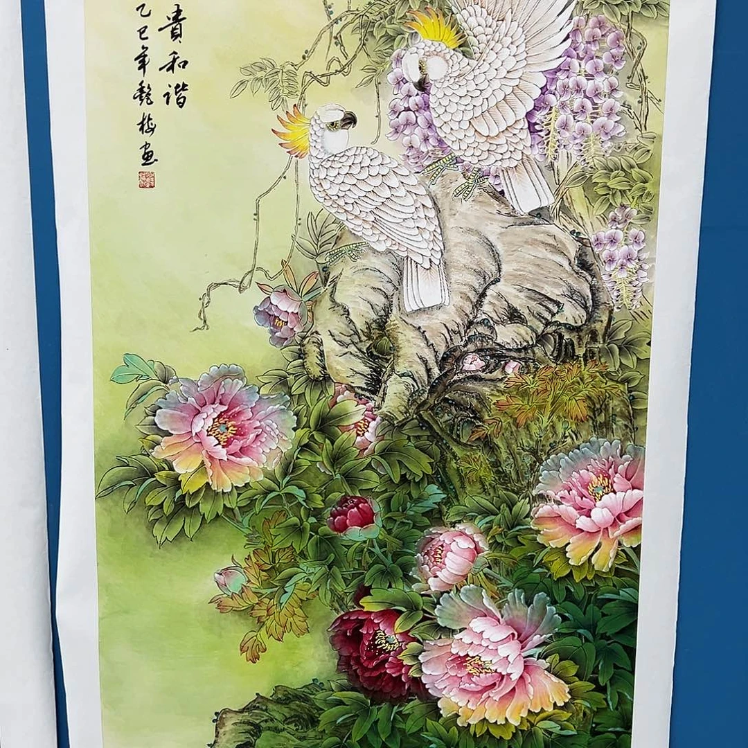 国画纯手绘作品欣赏