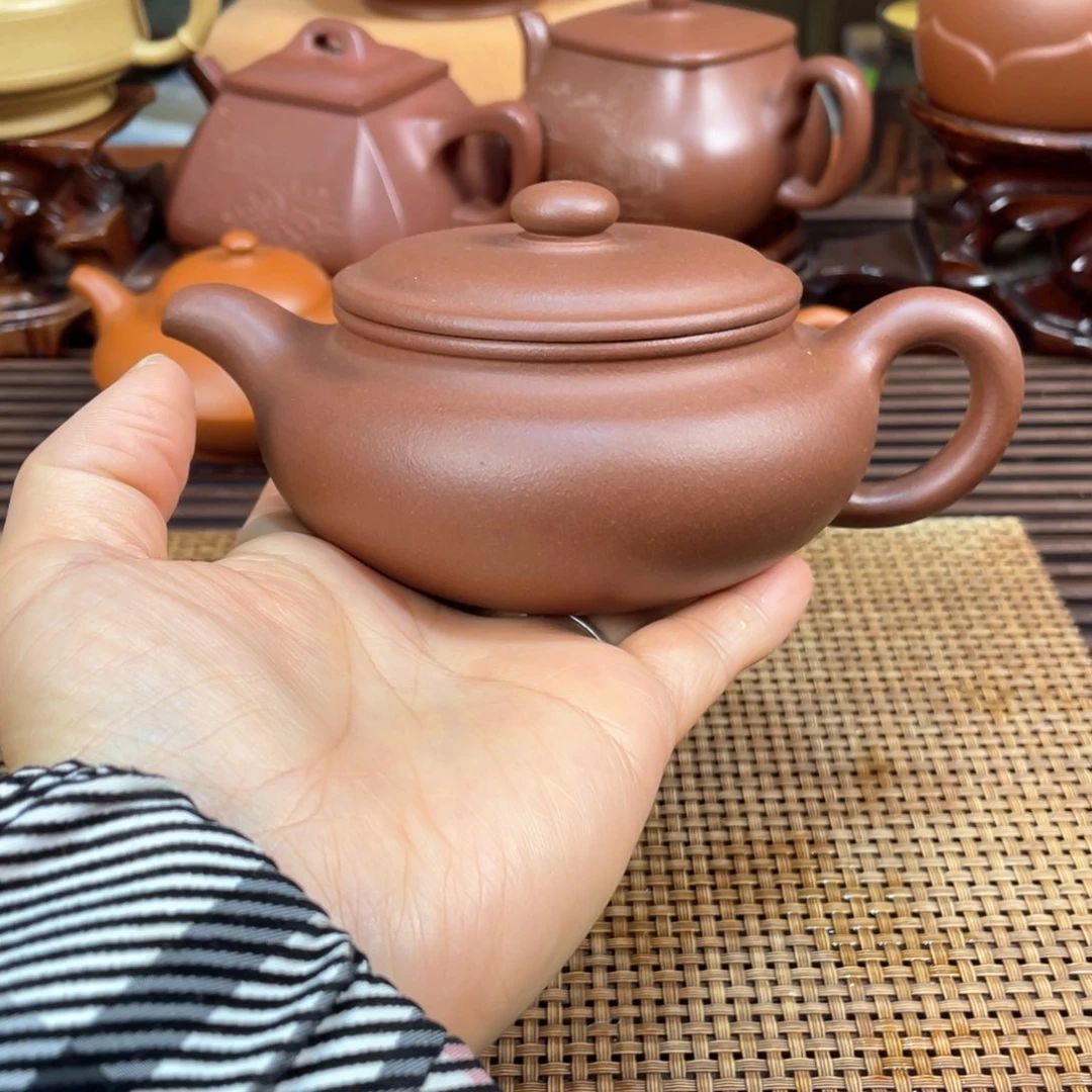 茶壶紫砂半手工精工