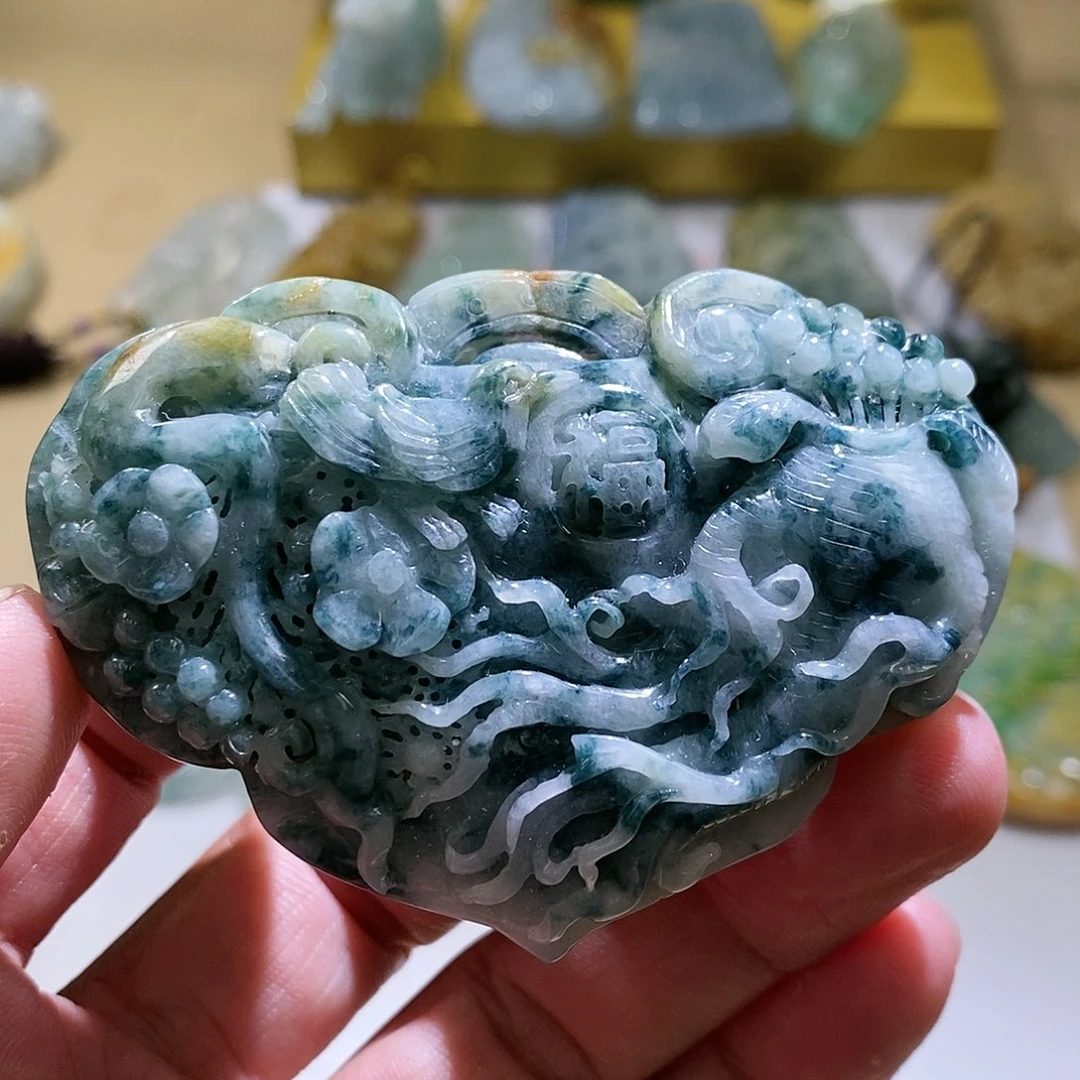 【闪购商品】翡翠颈饰未镶嵌1111111111