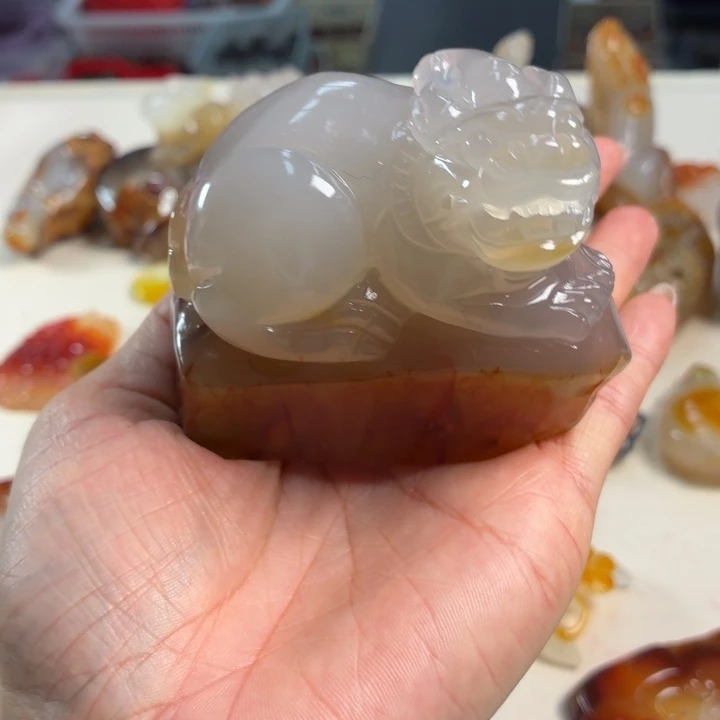 未镶嵌吊坠(不含链)玛瑙/玉髓