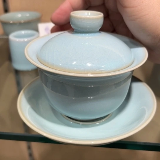 瓷片陶瓷茶具汝瓷茶具